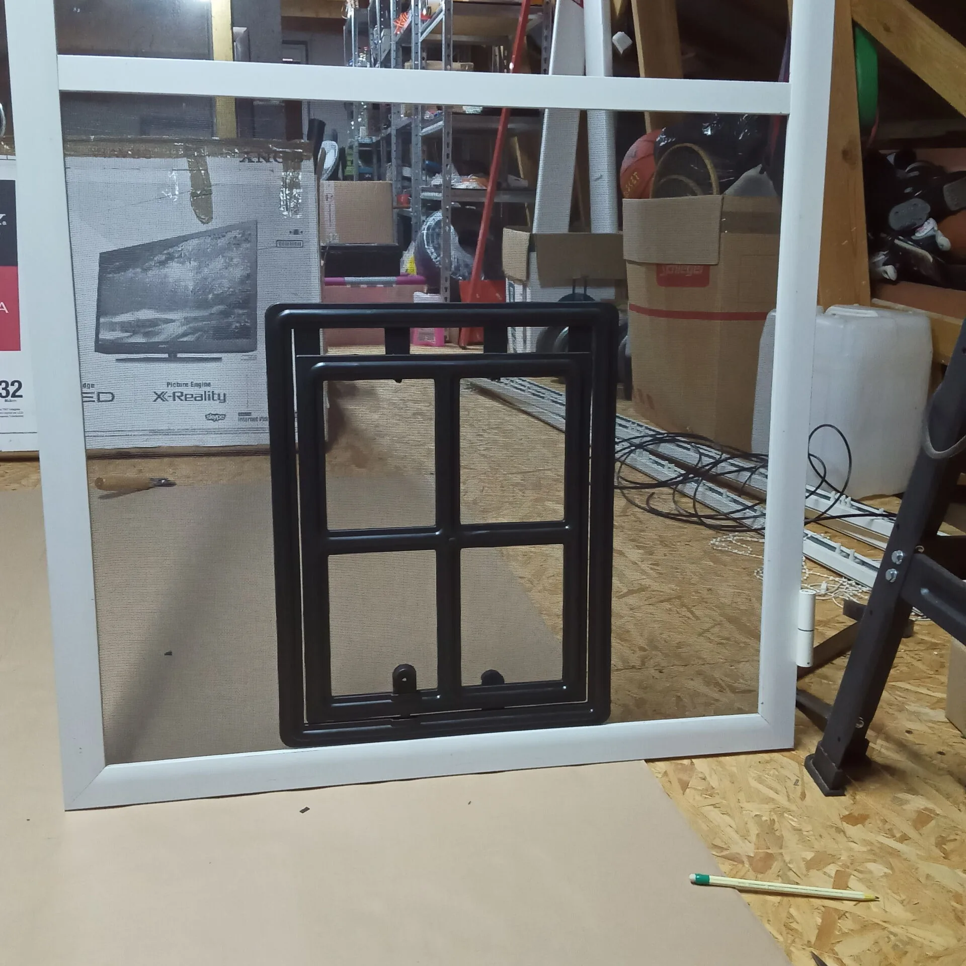 Moskitiera zawiasowa na drzwi dwuskrzydłowe Kraków